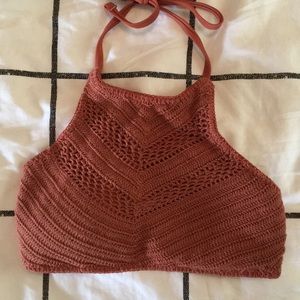 Burnt Orange Bikini Top
